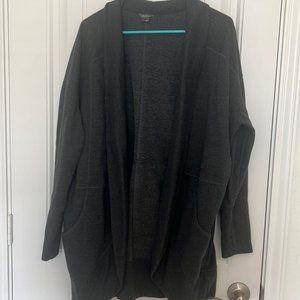 Eddie Bauer sweatshirt cardigan